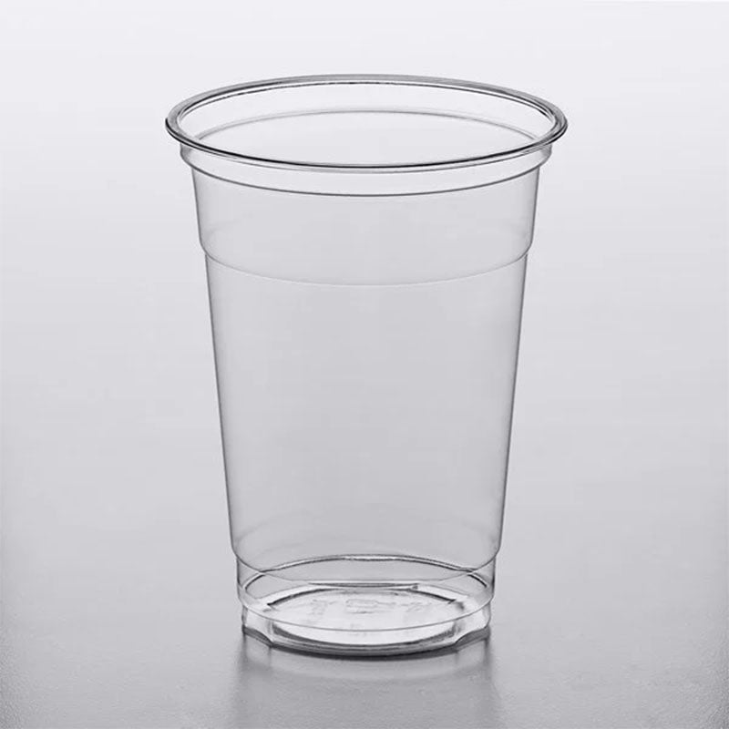 16oz Clear Plastic Cups – 50 Pack