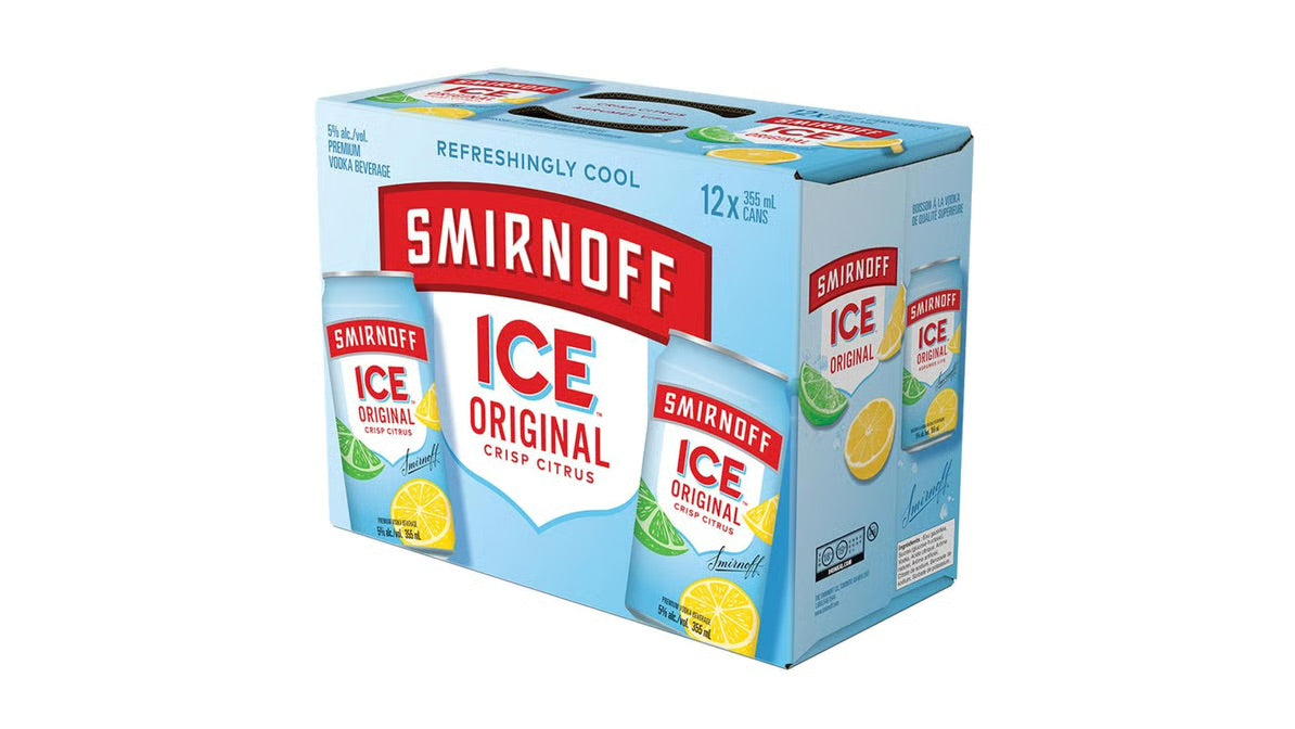 Smirnoff Ice Crisp Citrus - 12-Pack