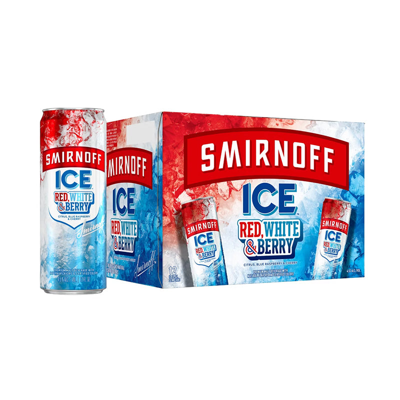 Smirnoff Ice Red White and Berry - 24-Pack Cans
